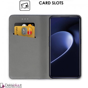 Telone atverčiamas dėklas - juodas (telefonams Realme GT Neo 3) Telone atverčiamas dėklas - juodas (telefonams Realme GT Neo 3)